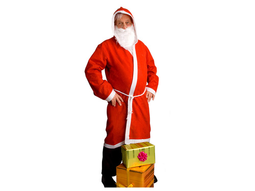 Mikulás jelmez - 1 db.