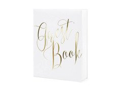 Esküvői vendégkönyv fehér - 22 lap