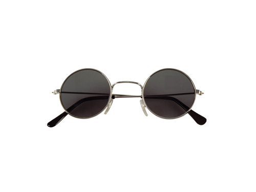 Hippi szemüveg szürke - 1 db.