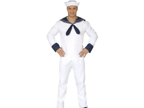 Tengerész jelmez egy férfi számára