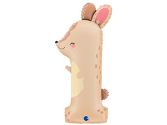 Fólialufi 1 nyúl - 45x95 cm - 1 db.