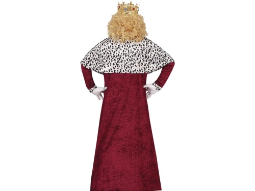 Király vörös jelmez férfiaknak