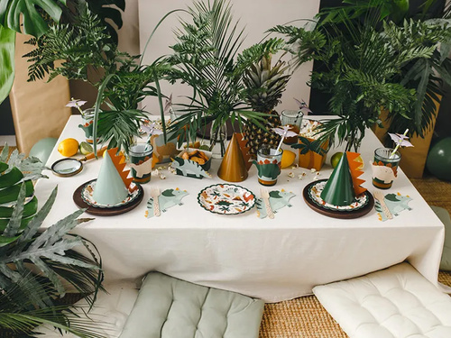 Dinoszaurusz cupcake topper - 6 db.