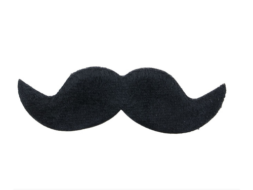 Fekete bajusz - 1 db.