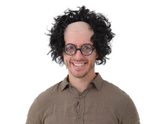 Paróka kopasz fejjel - 1 db.