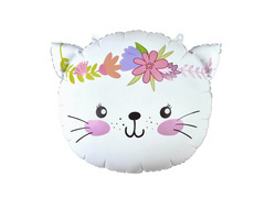 Fólialufi Cica girlanddal - 44 x 35 cm - 1 db.