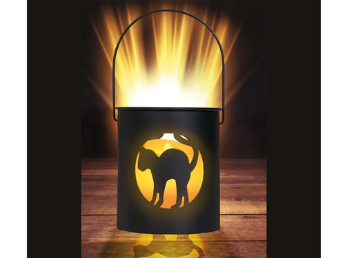 LED gyertyalámpa Halloweenre - 10 cm - 1 db.