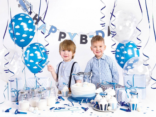 Party Box - Party Box - Repülőgép születésnapi dekorációs készlet
