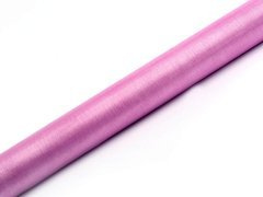 Organza egyszínű rózsaszín - 36 cm x 9 méter