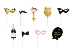 Let's Party fotó kellékek - 9 db.