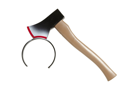 Fejsze a fejbe Halloween alkalmából - 1 db.