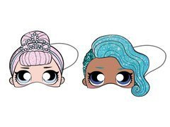 LOL Glitterati szemmaszkok - 6 db.