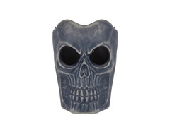 LED Halloween koponya lámpa - 7 cm - 1 db.