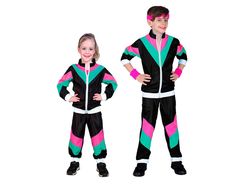 Disco tréningruha fekete gyerekeknek