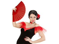 Piros ventilátor - 1 db.