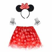 Piros egérkészlet - 3 elem.