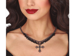 Kereszt nyaklánc Halloweenre - 1 db.