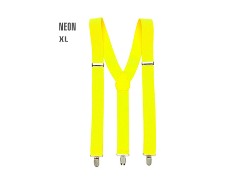 Neonsárga diszkó fogszabályzó