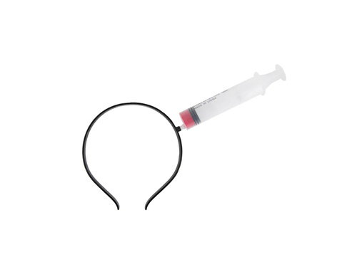 Fecskendő a fejben Halloween alkalmából - 1 db.