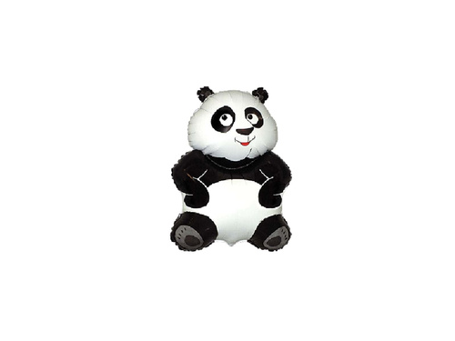 Fólia lufi ragasztásra Panda medve - 33 x 23 cm - 1 db