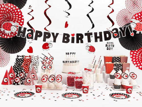 Fehér és piros csöves szívószálak - 10 db.