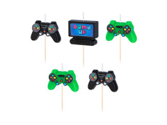 Játék piknik gyertyák - 5 db.