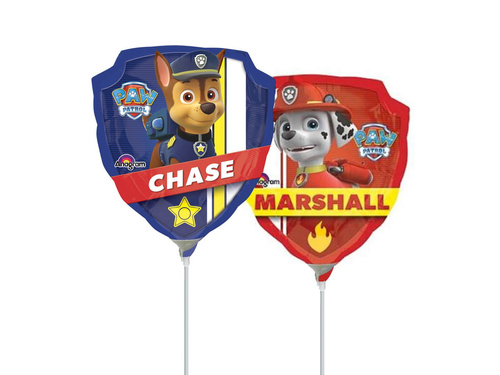 Psi Patrol fóliabotos lufi - 28 cm - 1 db