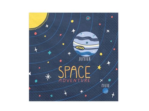 Kozmosz szalvéták - 33 cm - 20 db.