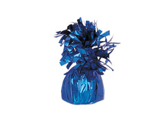 Fóliasúly héliummal töltött léggömbökhöz - tengerészkék - 176 g.