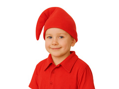 Törp törp sapka piros - 1 db.