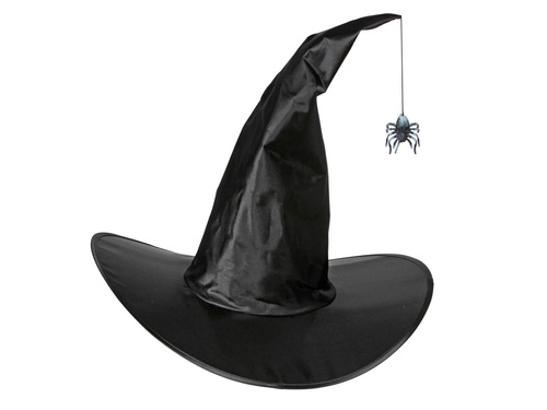 Boszorkánysapka fekete - 1 db.