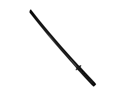 Fából készült nindzsa katana fekete - 100 cm