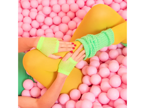 Zöld hálós kesztyű - 11 cm