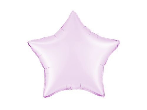 Lila csillag fólialufi - 45 cm - 1 db.