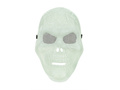 Foszforeszkáló koponya maszk - 17x27cm - 1 db.