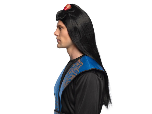 Férfi fekete paróka - 1 db