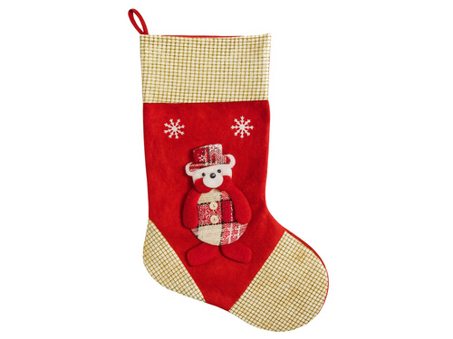 Karácsonyi zokni - 36 cm - 1 db.