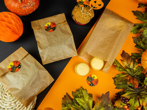 Kísértetház Halloween készlet cukorkás zacskók - 6db.