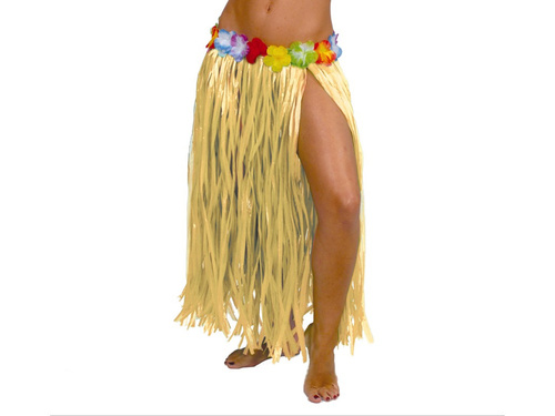 Hawaii hosszú szalmaszoknya - 1 db.