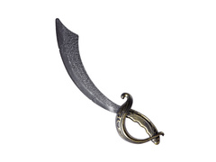 Régi kalóz műanyag kard - 48 cm