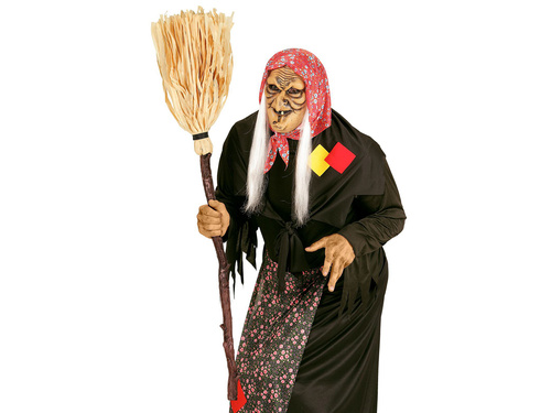 Összecsukható boszorkányseprű - 125 cm - 1 db.