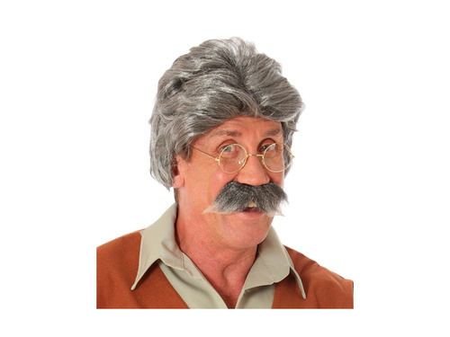 Geppetto nagyapja parókája bajusszal