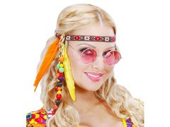 Hippi fejpánt gyöngyökkel