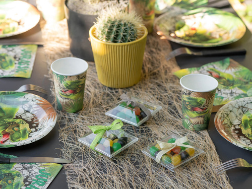 Papírpoharak Dinoszauruszok - 270 ml - 10 db.