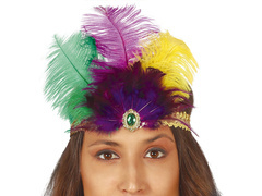 Retro arany tollas fejpánt - 1 db.