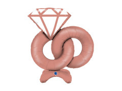 Fólialufi gyémánt gyűrű - 29" - 1 db.