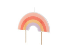 Születésnapi gyertya Rainbow - 4,5 cm - 1 db.