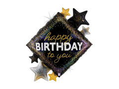 Boldog születésnapot fólialufi - 38" - 1 db.