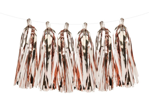 Rózsaarany bojtos füzér - 150 cm - 1 db.