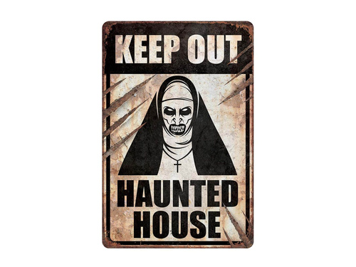 Apáca tilos a belépés - 24 x 36 cm - 1 db.